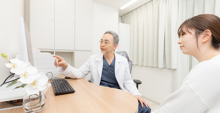 診察・説明に十分な時間を確保